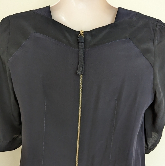 Marni square neck silk blend blouse short sleeve 38 small - Picture 5 of 15